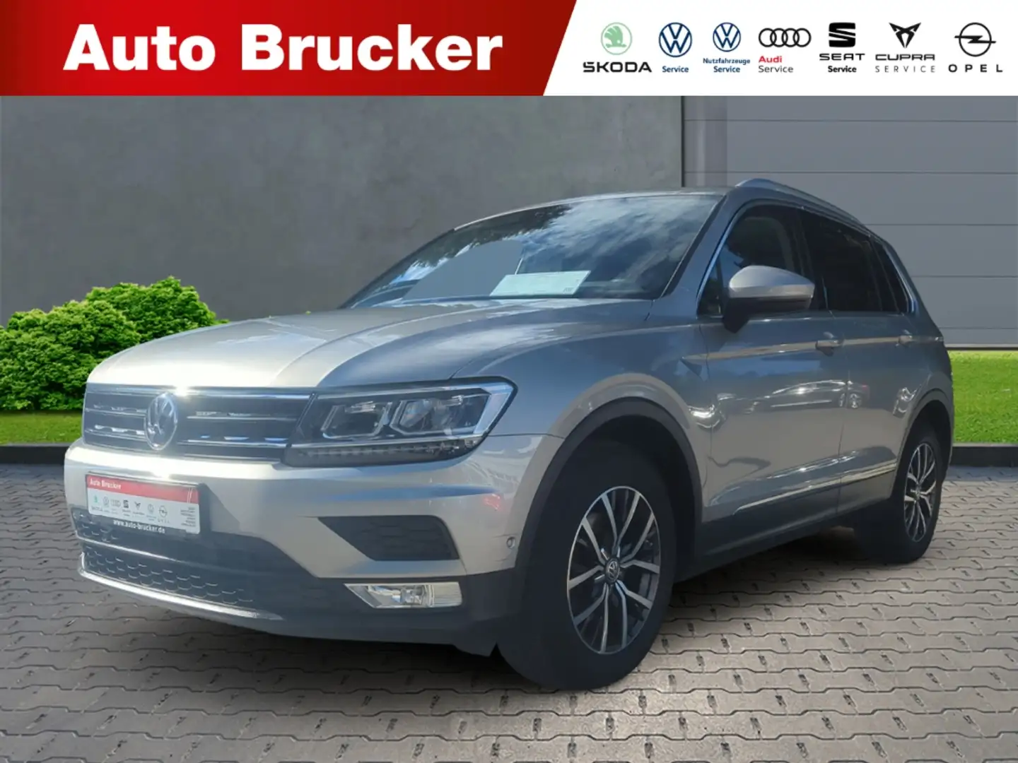 Volkswagen Tiguan Comfortline 2.0 TDI LED+Navi+Rückfahrkamera Argent - 1