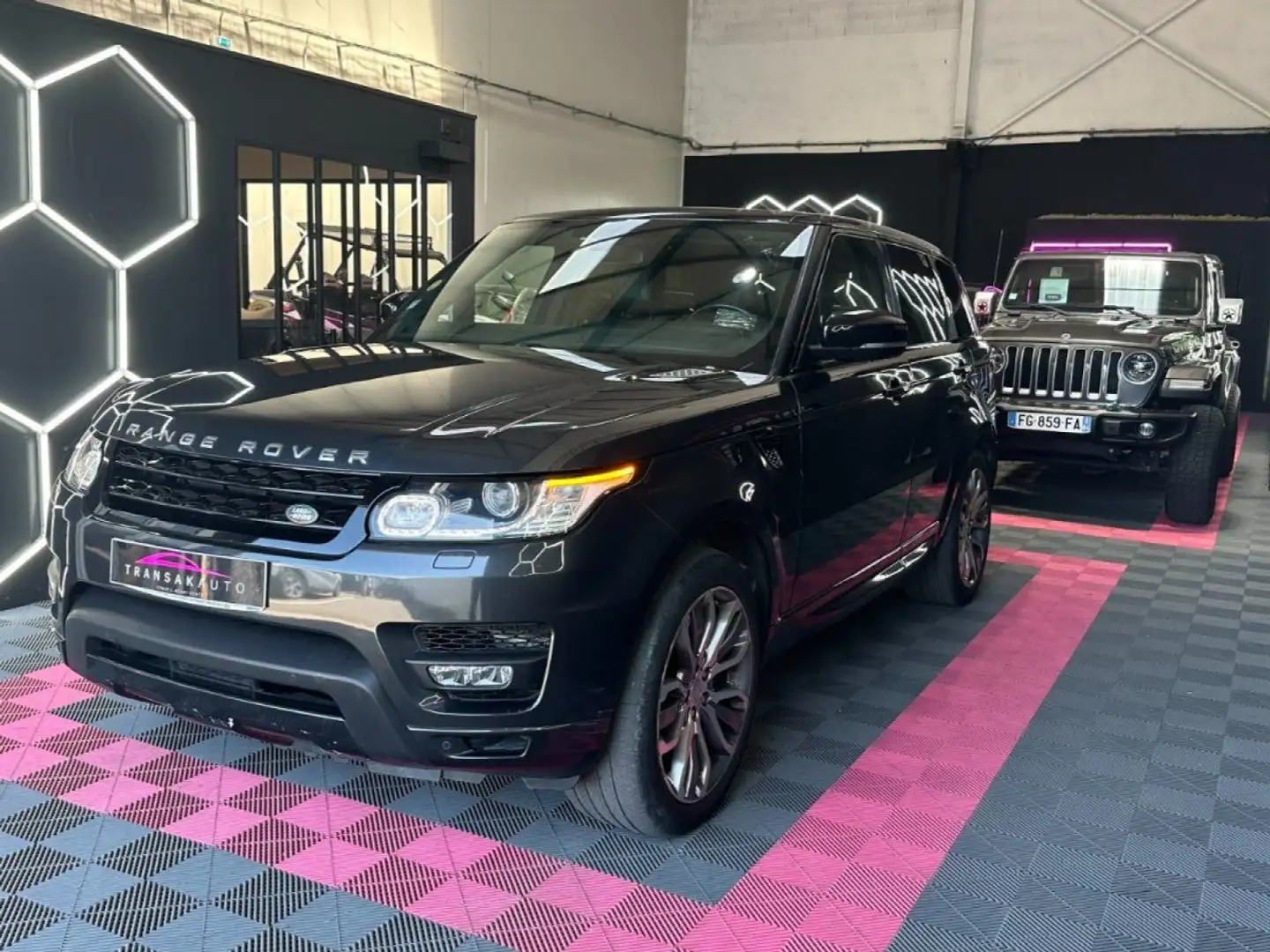 Land Rover Range Rover Sport HSE Mark IV SDV6 3.0L 258 ch - Sono Méridian ~ Hay Grijs - 2