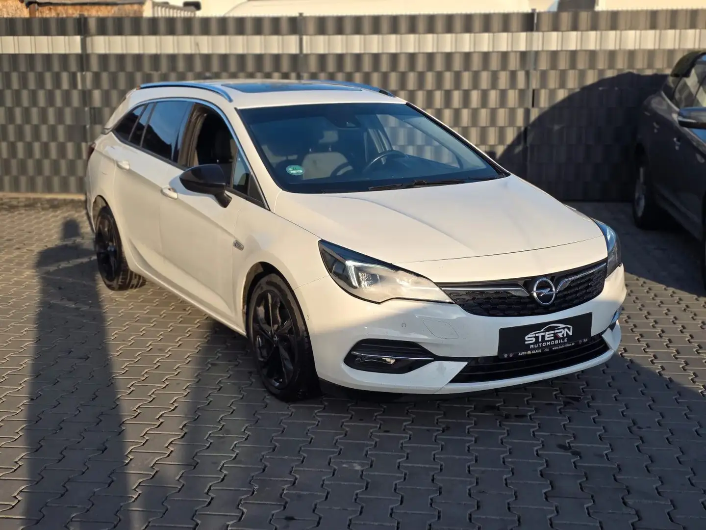 Opel Astra ST 1.5 Diesel 90kW Elegance Schiebedach Weiß - 2