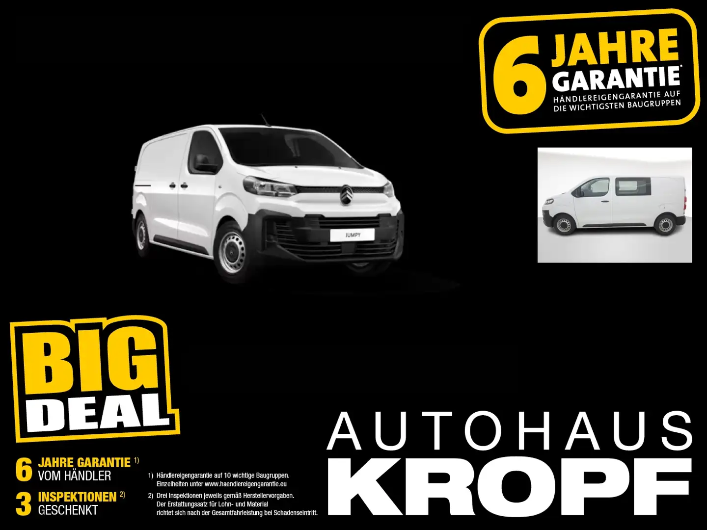 Citroen Jumpy Kasten 2.0BlueHDi Wit - 1