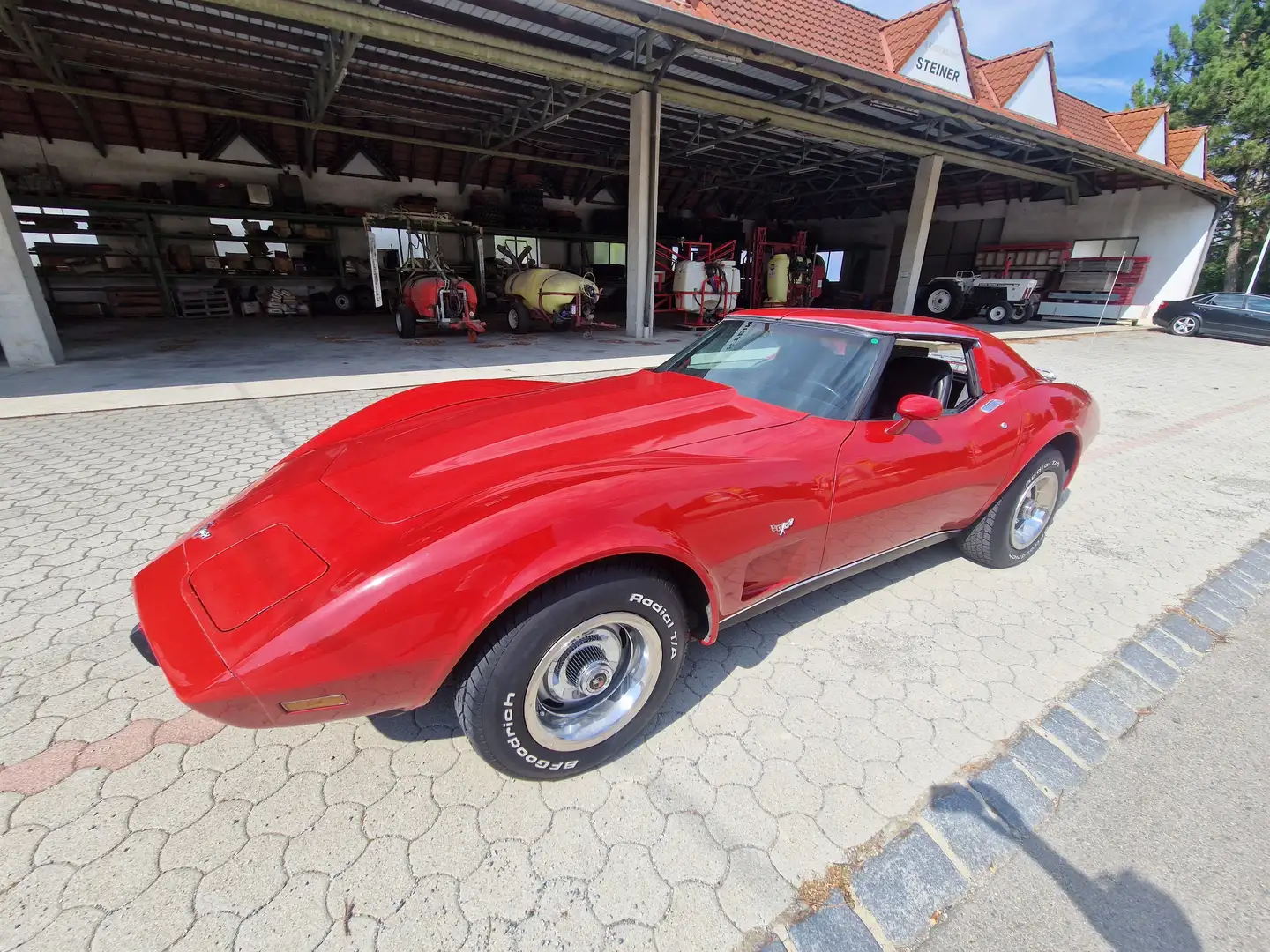 Corvette C3 C3 Automatik mit Klima und Matching Nummer Roşu - 2