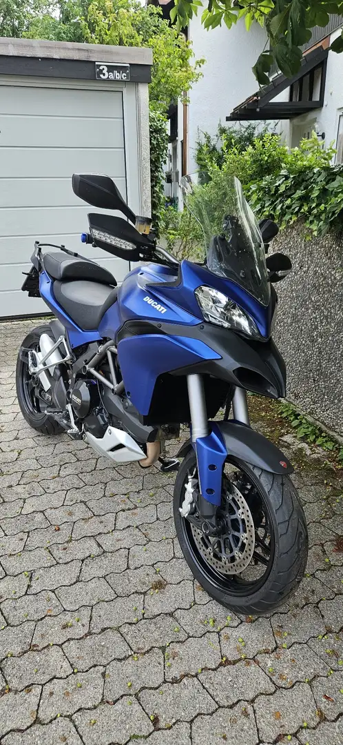 Ducati Multistrada 1200 Touring 1200 S mit Koffer update Синий - 2