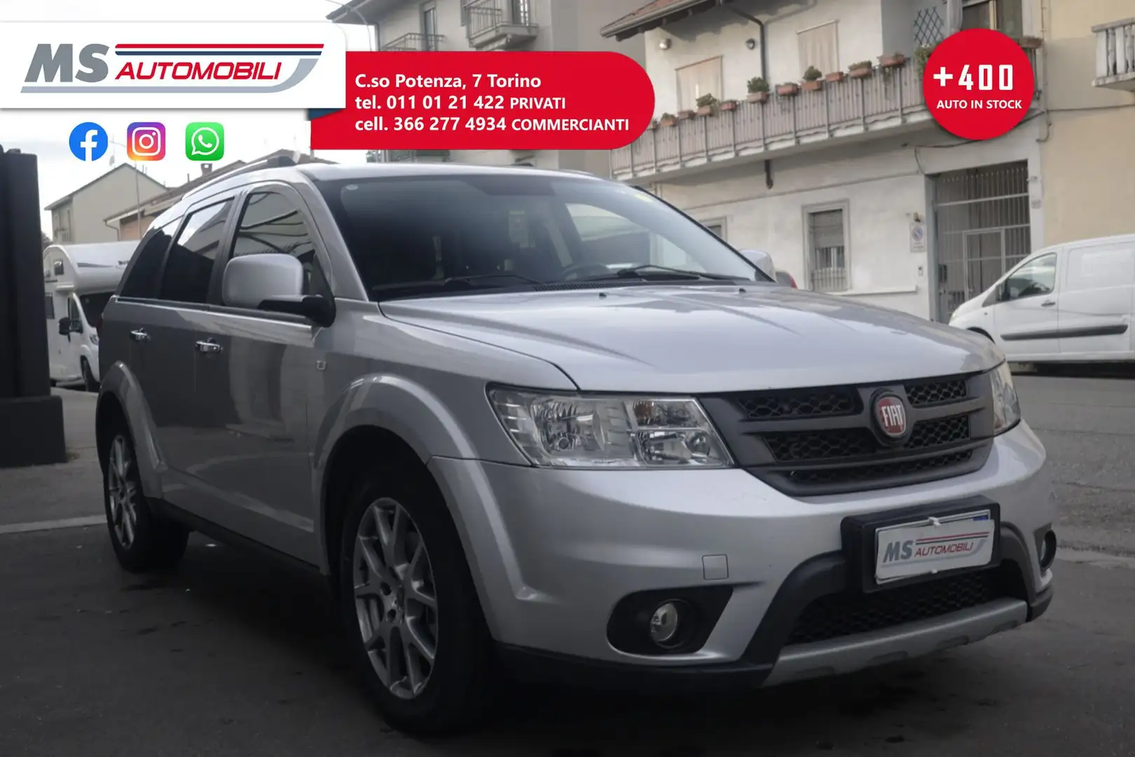 Fiat Freemont FIAT Freemont 2.0 Mjt 170 CV 4x4 aut. Cross Unico Zilver - 1