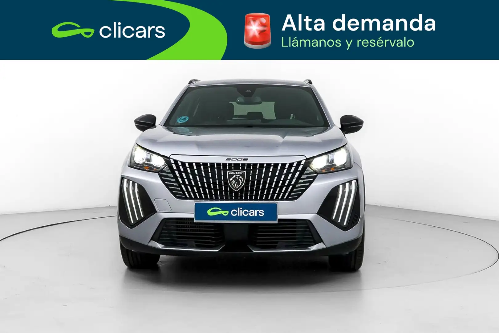 Peugeot 2008 1.2 PureTech S&S Allure 100 Plateado - 2