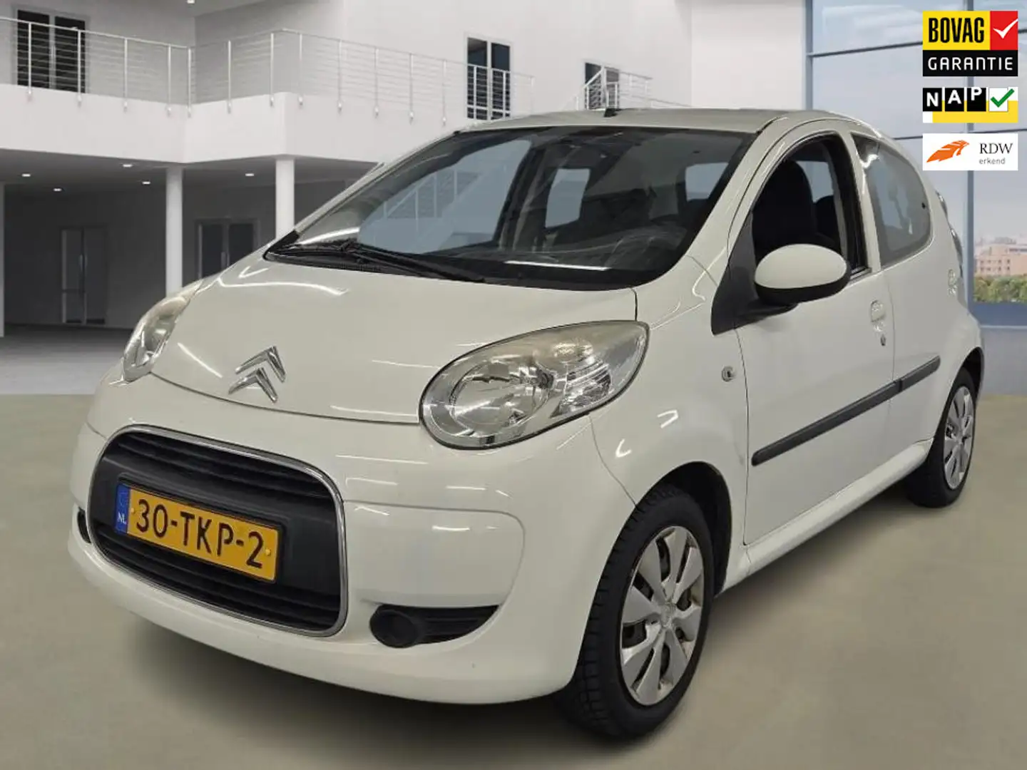 Citroen C1 1.0-12V Selection 76.800 km +NAP NL-auto Blanc - 1