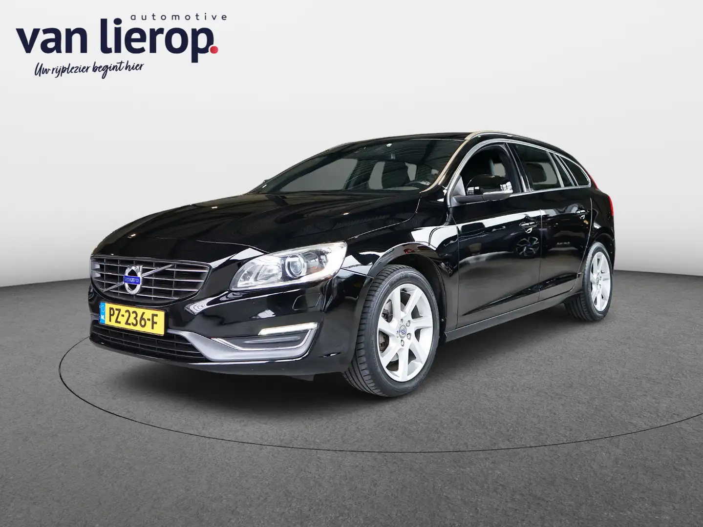 Volvo V60 2.0 T5 5-CILINDER | COMPLETE HISTORIE | STOELVERWA Schwarz - 1