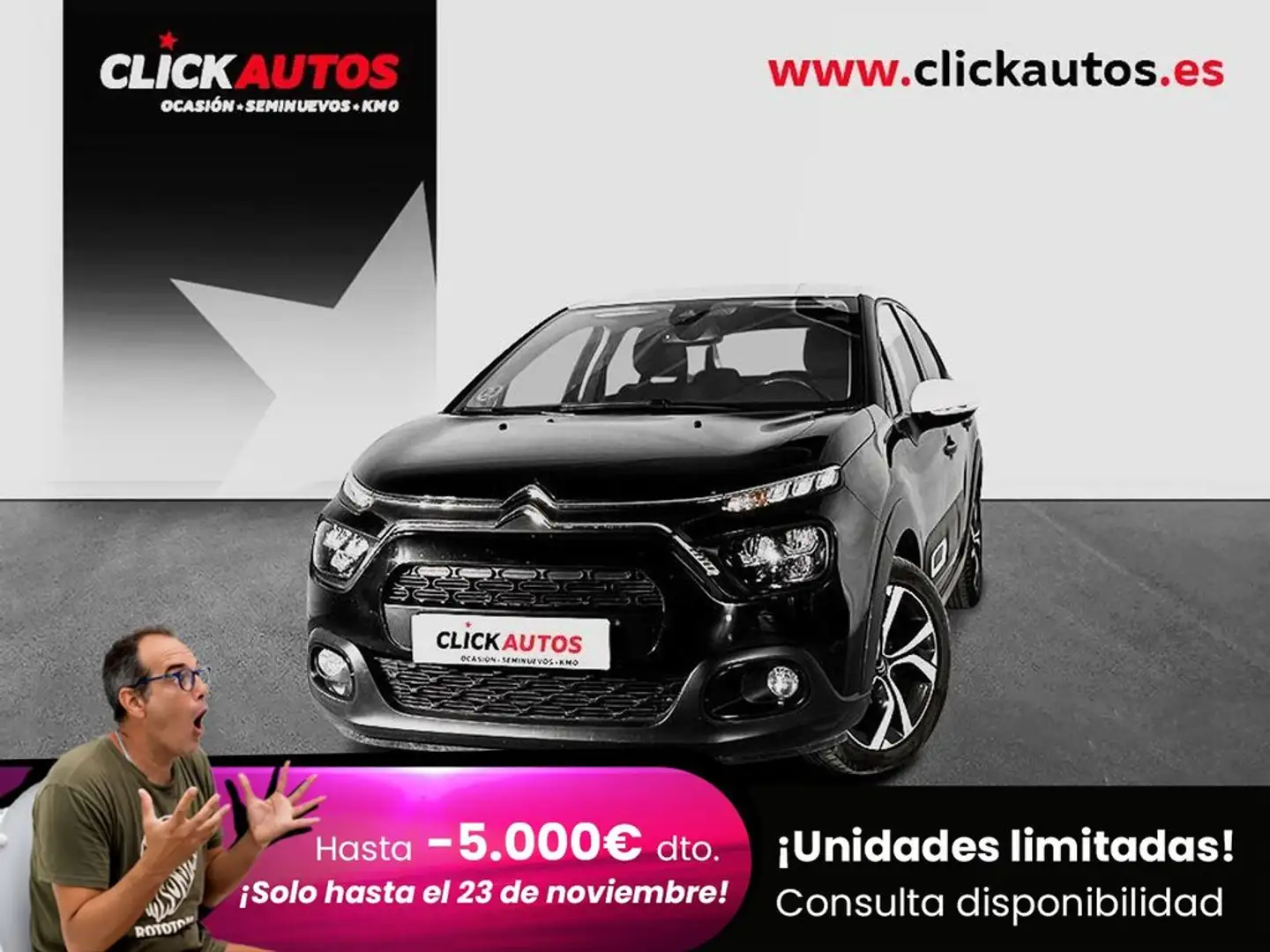 Citroen C3 1.2 Puretech 110CV Shine Blanc - 1