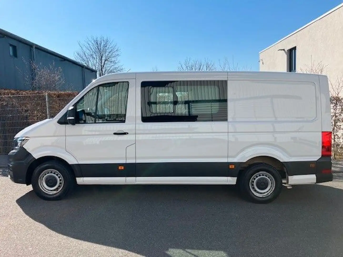 Volkswagen Crafter PLUS Mixto 35 mittellang 6-Sitz "1.Hand" Weiß - 1