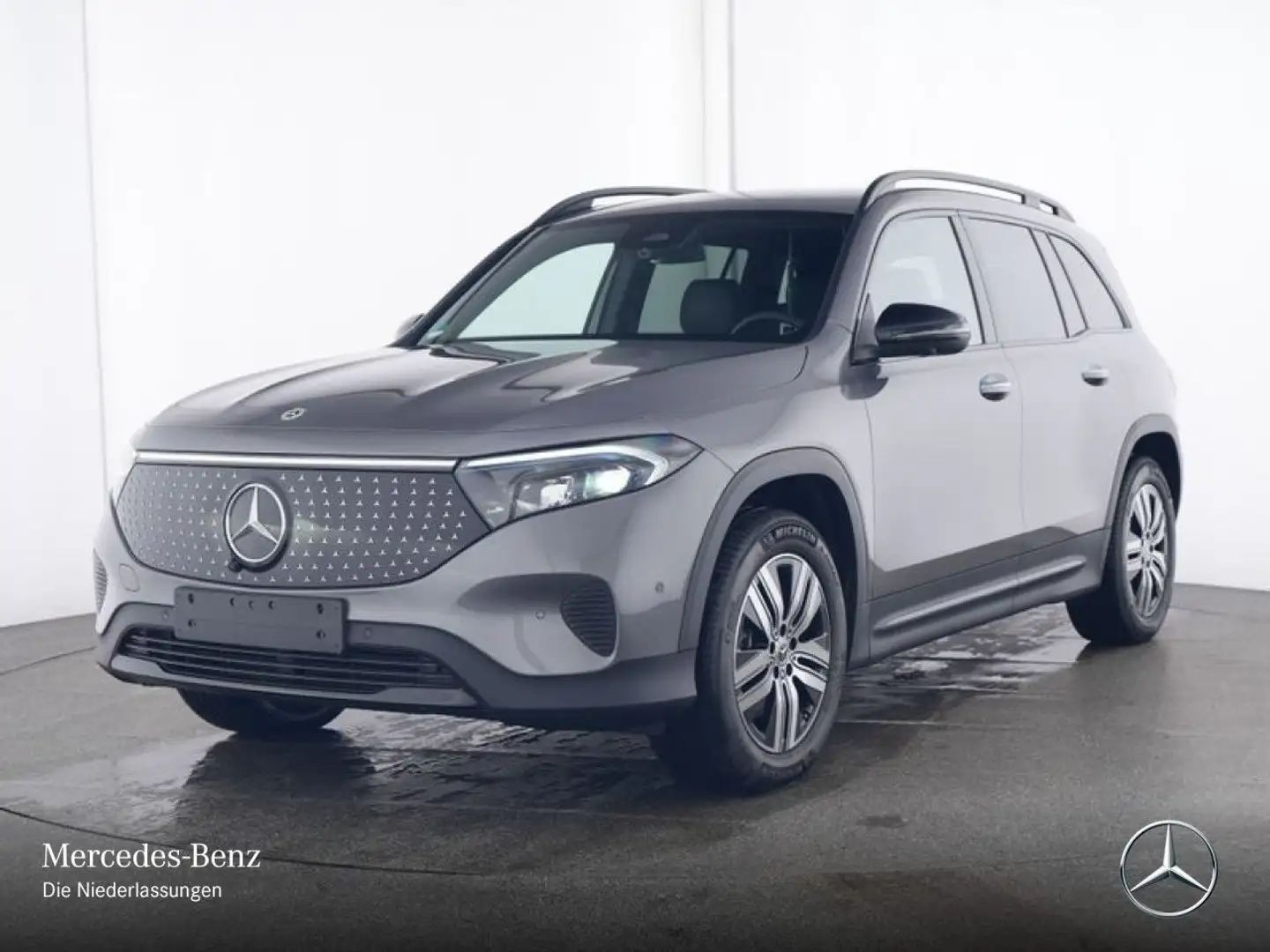 Mercedes-Benz EQB 300 4M ELECTRICART+NIGHT+PLUS-PAKET+AHK+360 Grau - 2