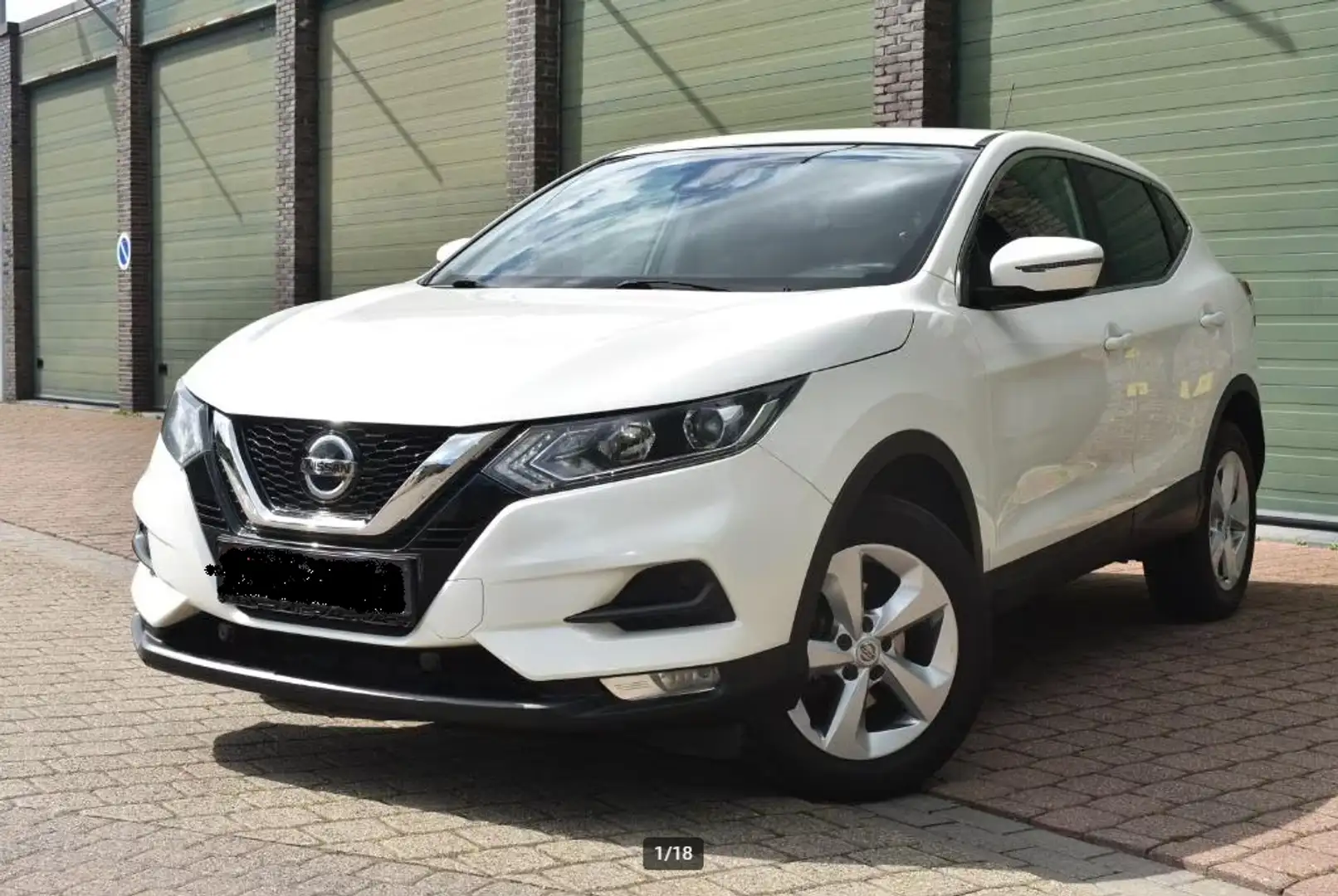 Nissan Qashqai Qashqai 1.3 DIG-T N-TEC Blanc - 1