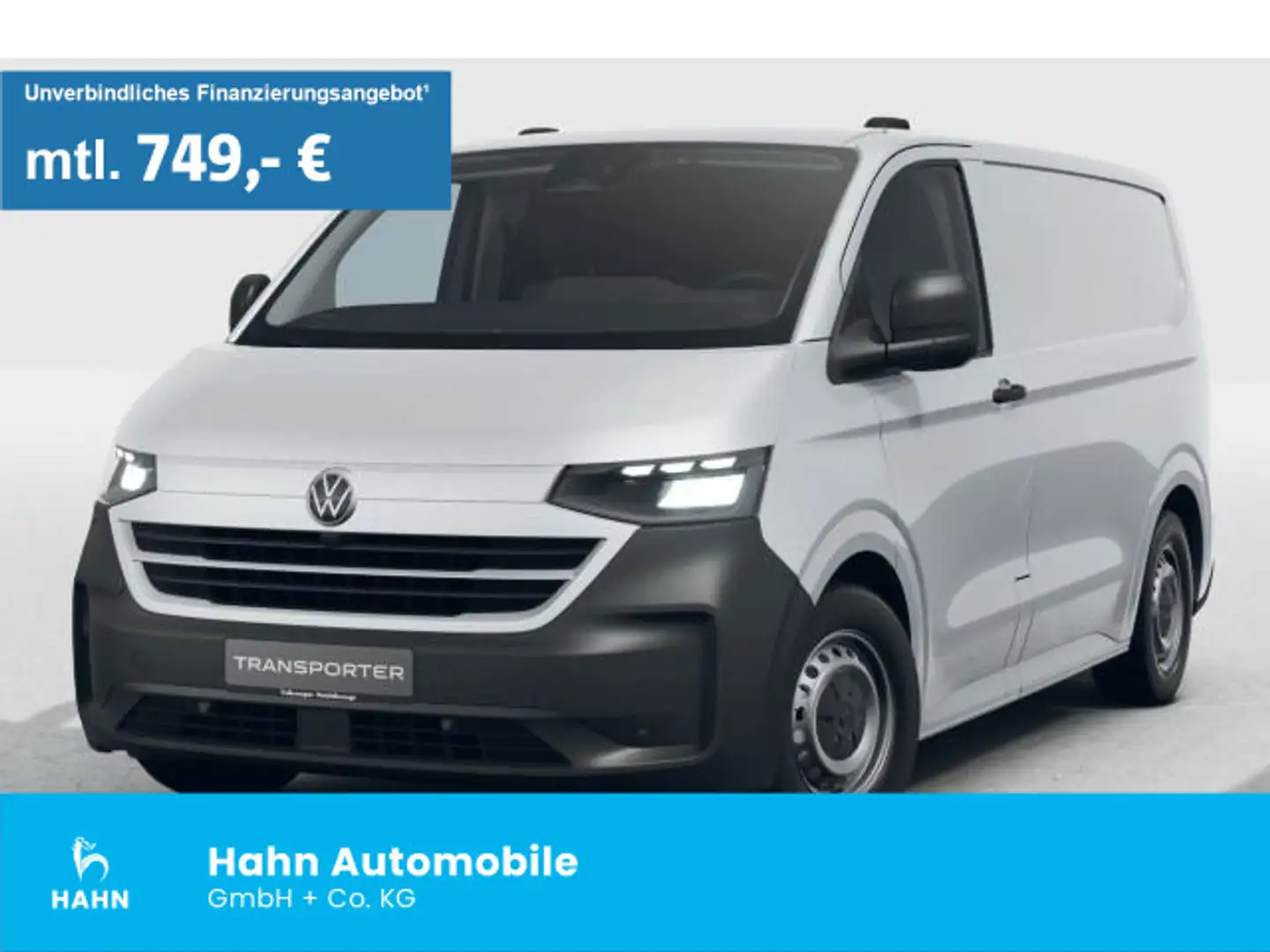 Volkswagen New Transporter Kasten Motor: 2,5 l eHybrid Blanc - 1