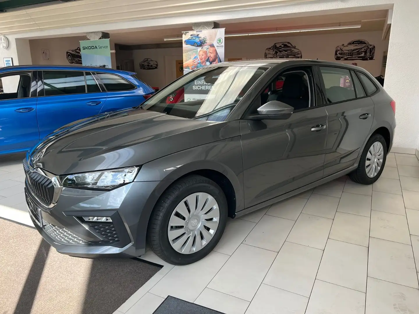 Skoda Scala Essence *virt.CP EPH SH KLIMA TEMPOMAT TEL Grigio - 1