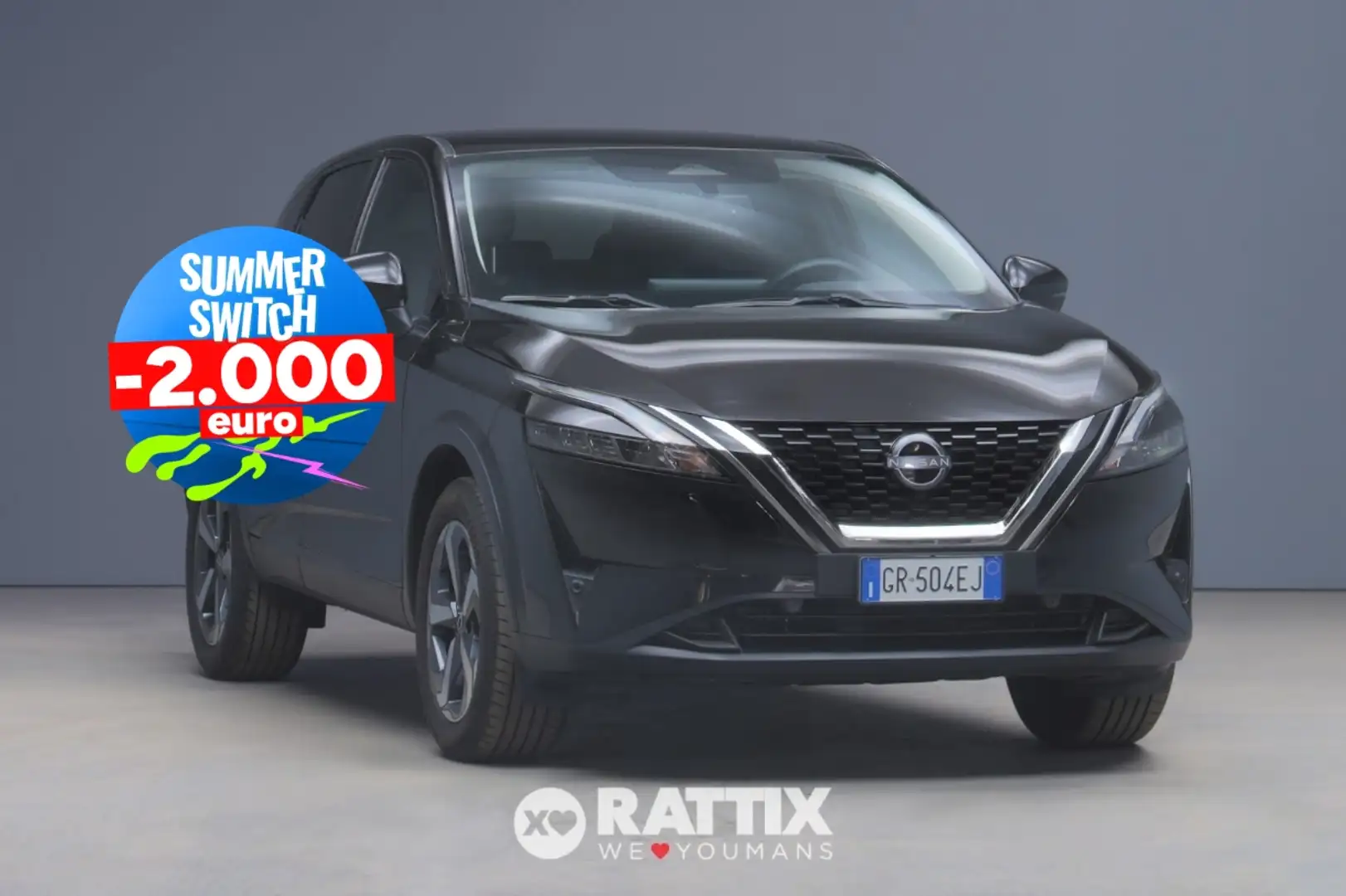 Nissan Qashqai 1.3 Mhev 140CV N-Connecta Noir - 1