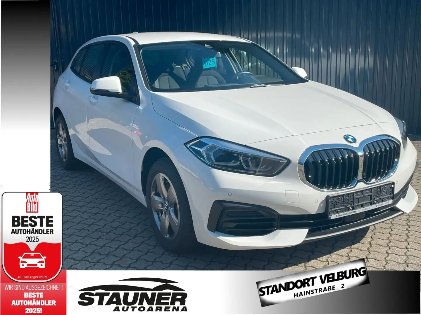BMW 116 i 5-Türer/ Lenkradheiz/LED/Navi/Sitzheizung Weiß - 1