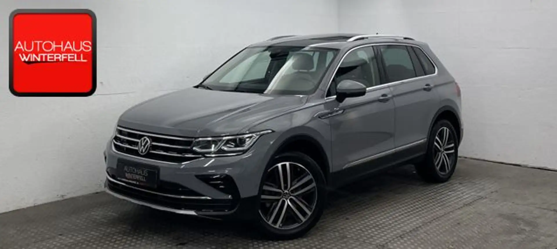 Volkswagen Tiguan 2.0 4M Elegance PANO+IQ-LIGHT+AHK+MEMORY+ Grau - 1