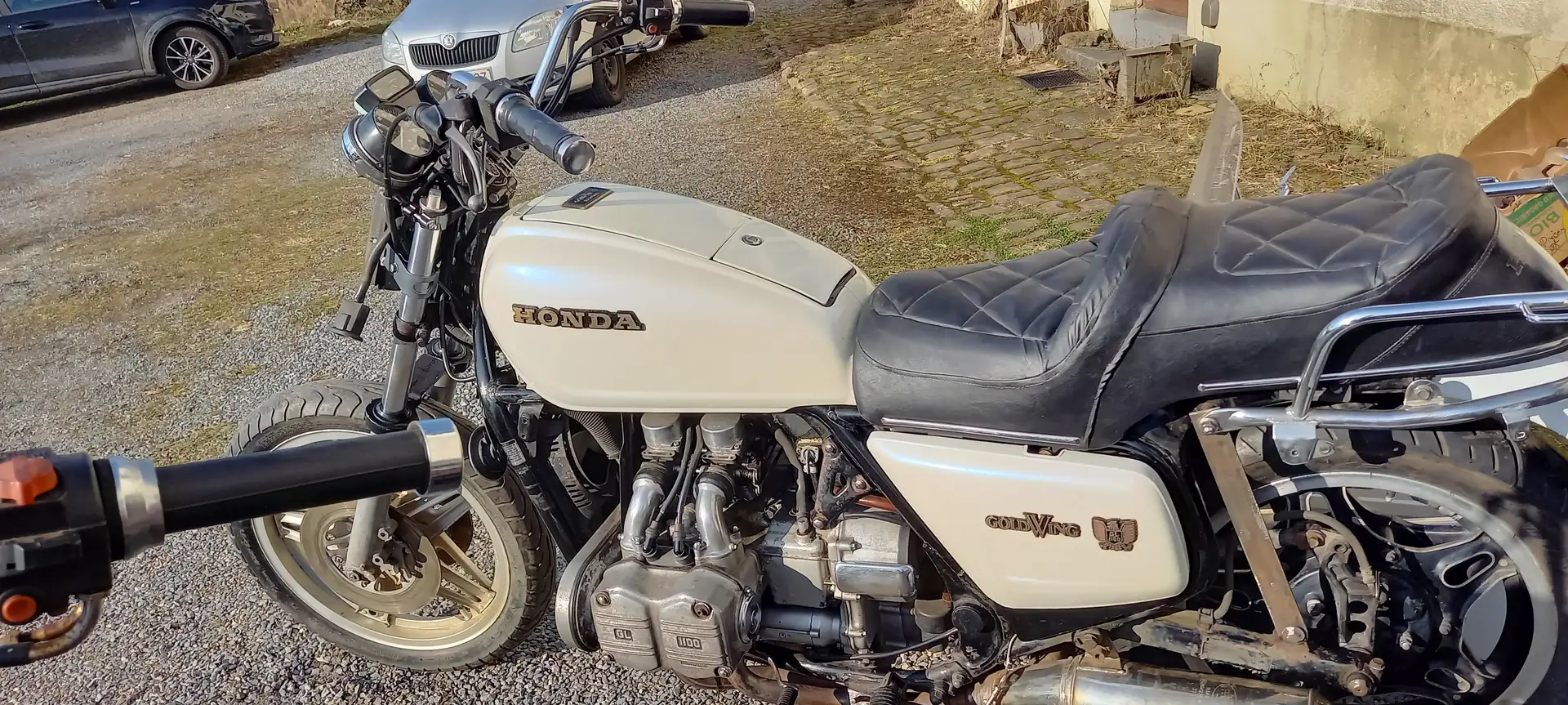 Honda GL 1100 White - 1