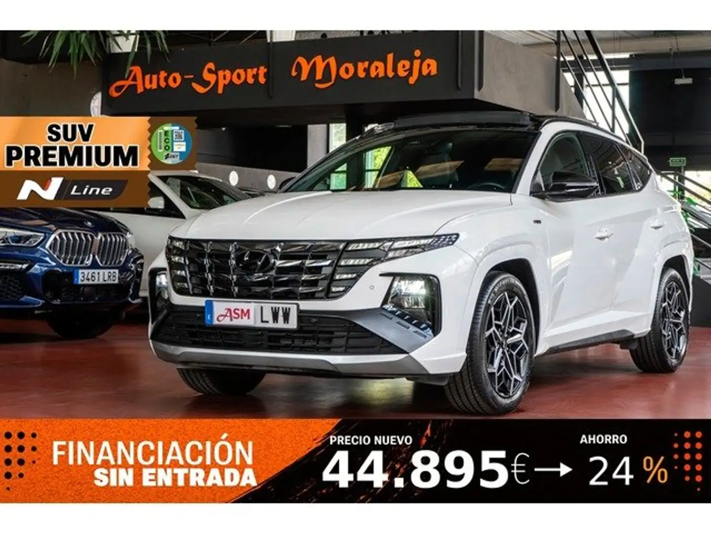 Hyundai TUCSON 1.6 TGDI HEV Nline Sky AT Blanco - 1