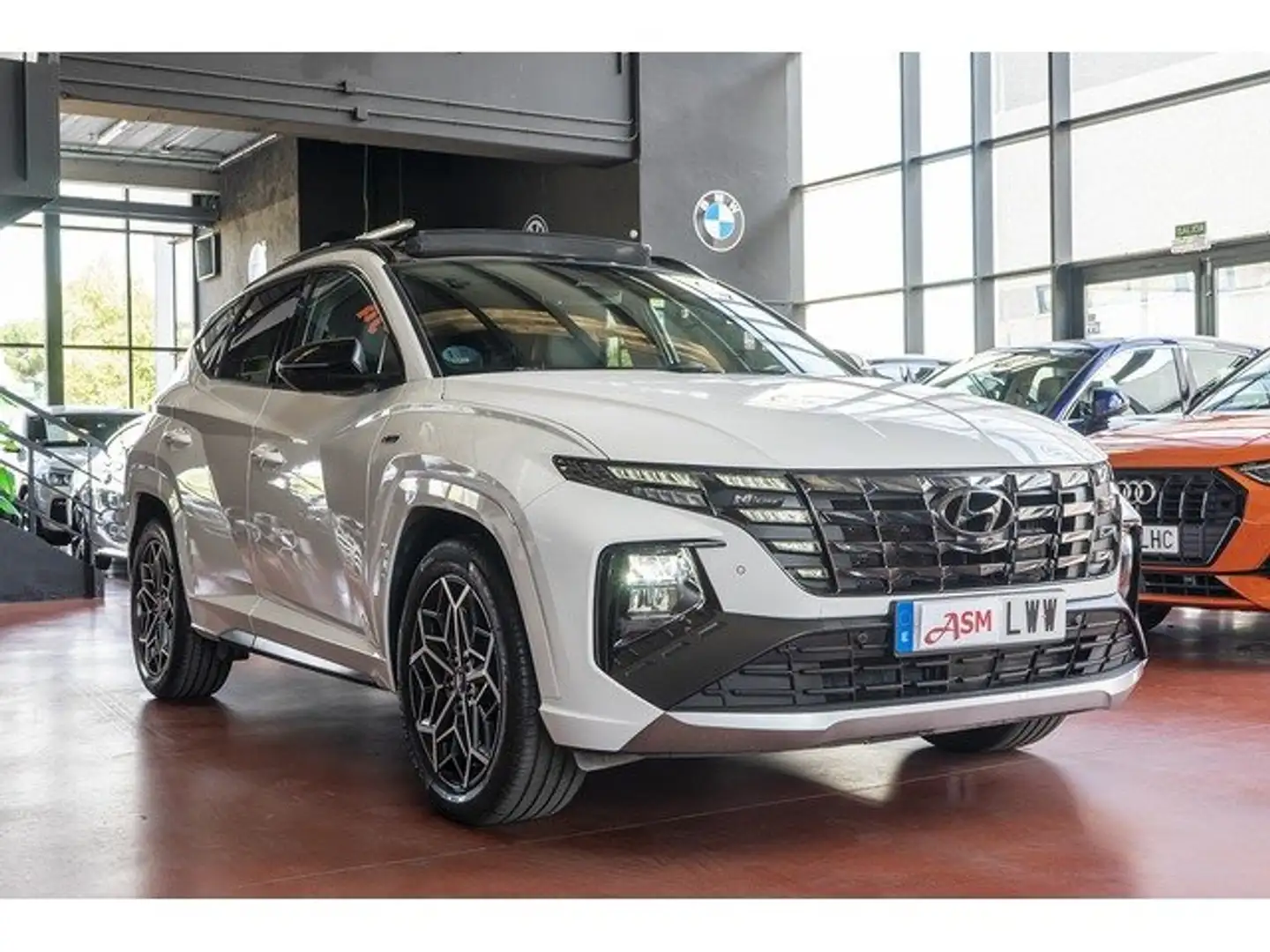 Hyundai TUCSON 1.6 TGDI HEV Nline Sky AT Blanco - 2