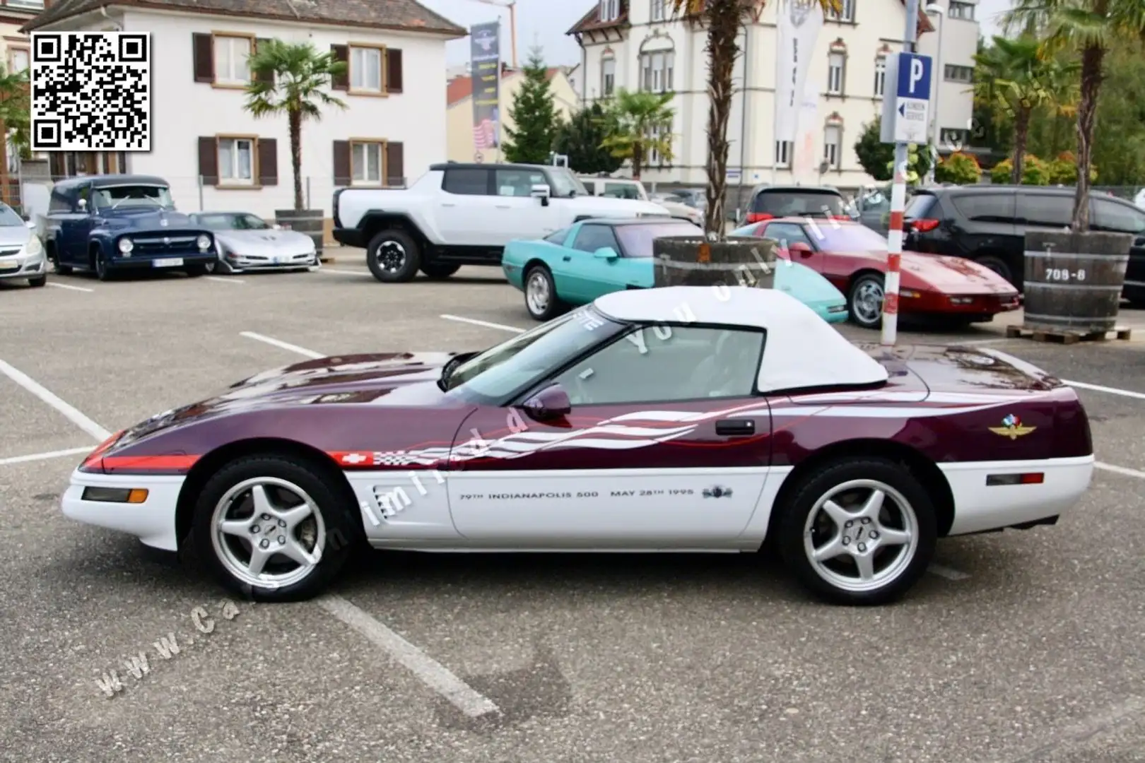 Corvette C4 Official Indi 500 Pace Car Replica    1 von 527 Blanco - 1