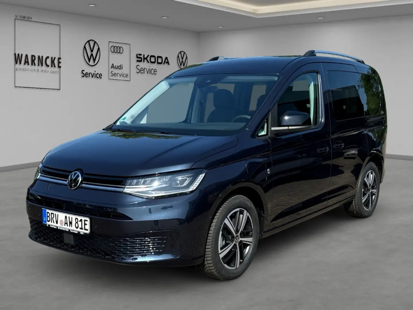 Volkswagen Caddy eHybrid TSI Goal 1.5 Hybrid ACC LED LM GJR PDC RFK Blau - 1