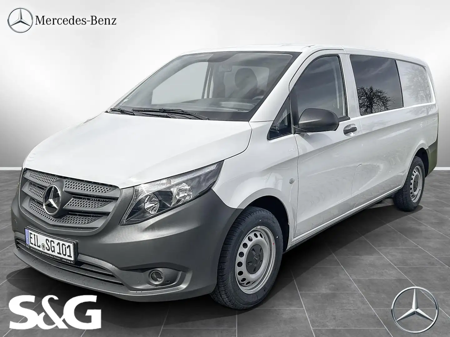 Mercedes-Benz Vito 114 Mixto AHK+9G+RüKam+DAB+Klima+Sitzheizun Blanc - 2