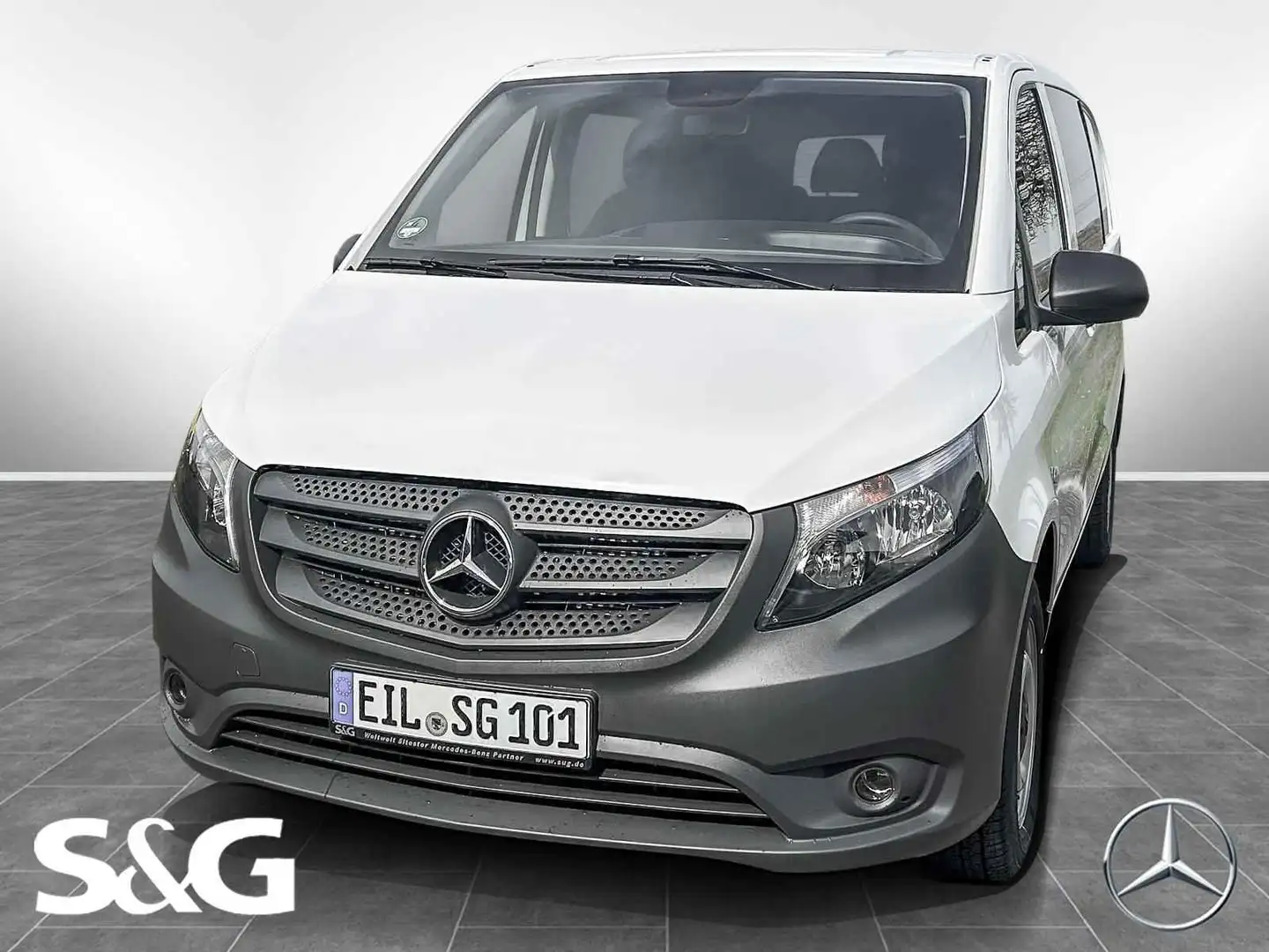 Mercedes-Benz Vito 114 Mixto AHK+9G+RüKam+DAB+Klima+Sitzheizun Weiß - 1