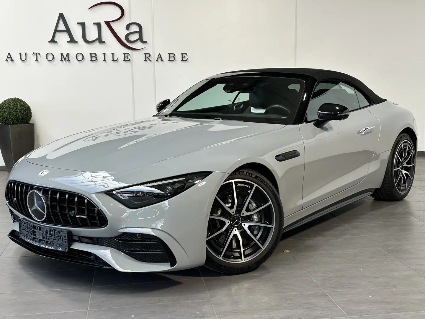 Mercedes-Benz SL 43 AMG NAV+LED+DISTRONIC+VCOCK+HUD+360°+20ZO Grau - 2