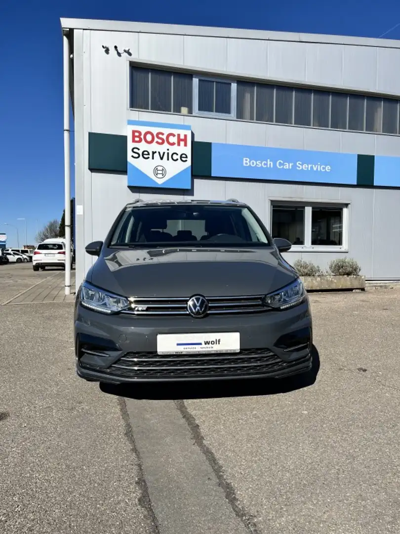 Volkswagen Touran R-Line, 7-Sitzer, LED, DSG, AHK, SHZ, Comfortline Grau - 2