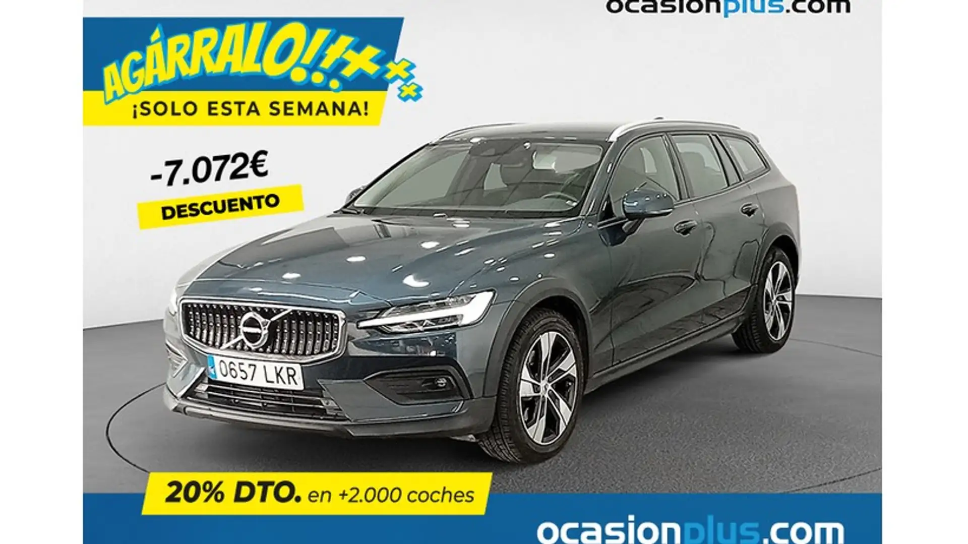 Volvo V60 Cross Country D4 AWD Aut. Gris - 1