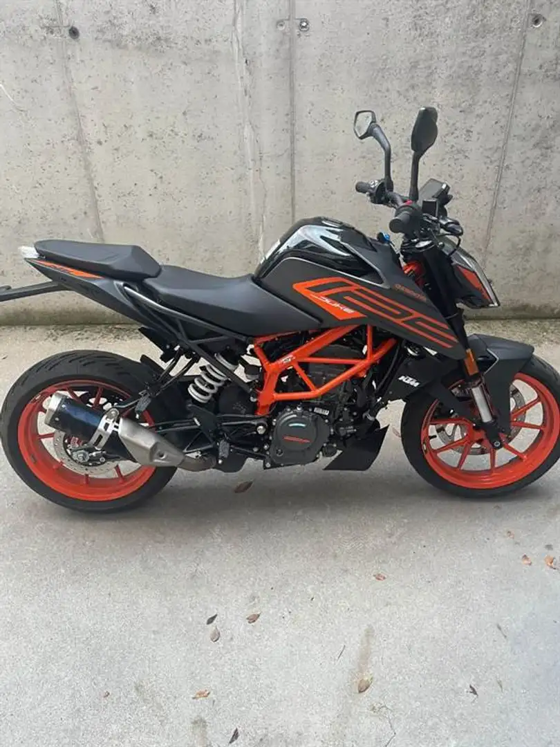 KTM 125 Duke Pomarańczowy - 1