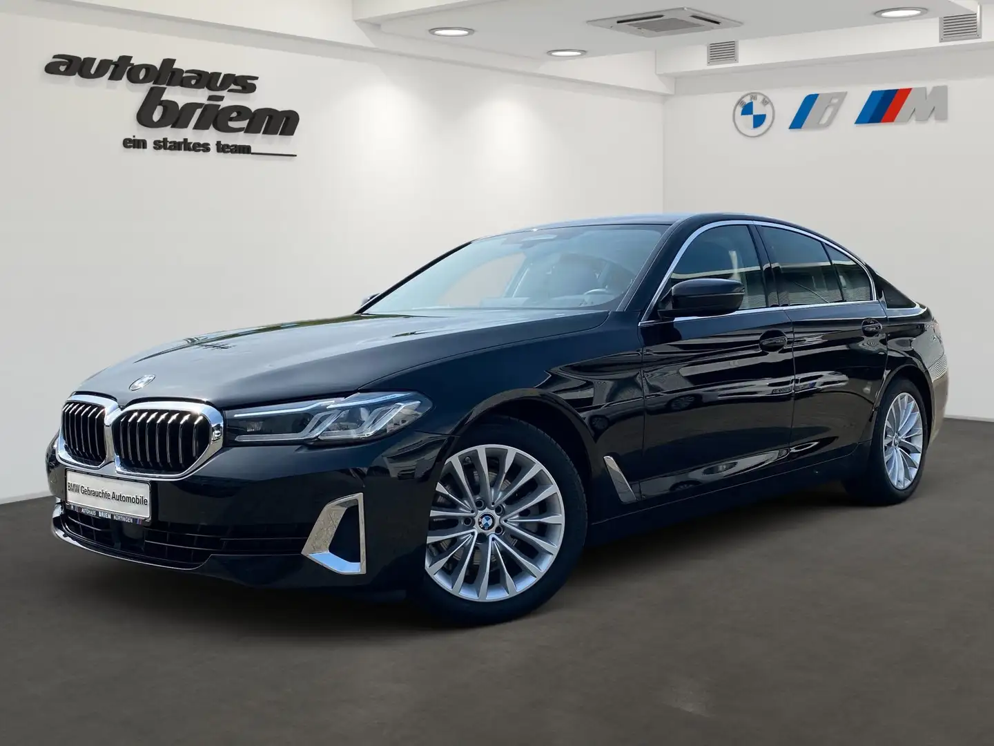 BMW 520 d xDrive Limousine Zwart - 1