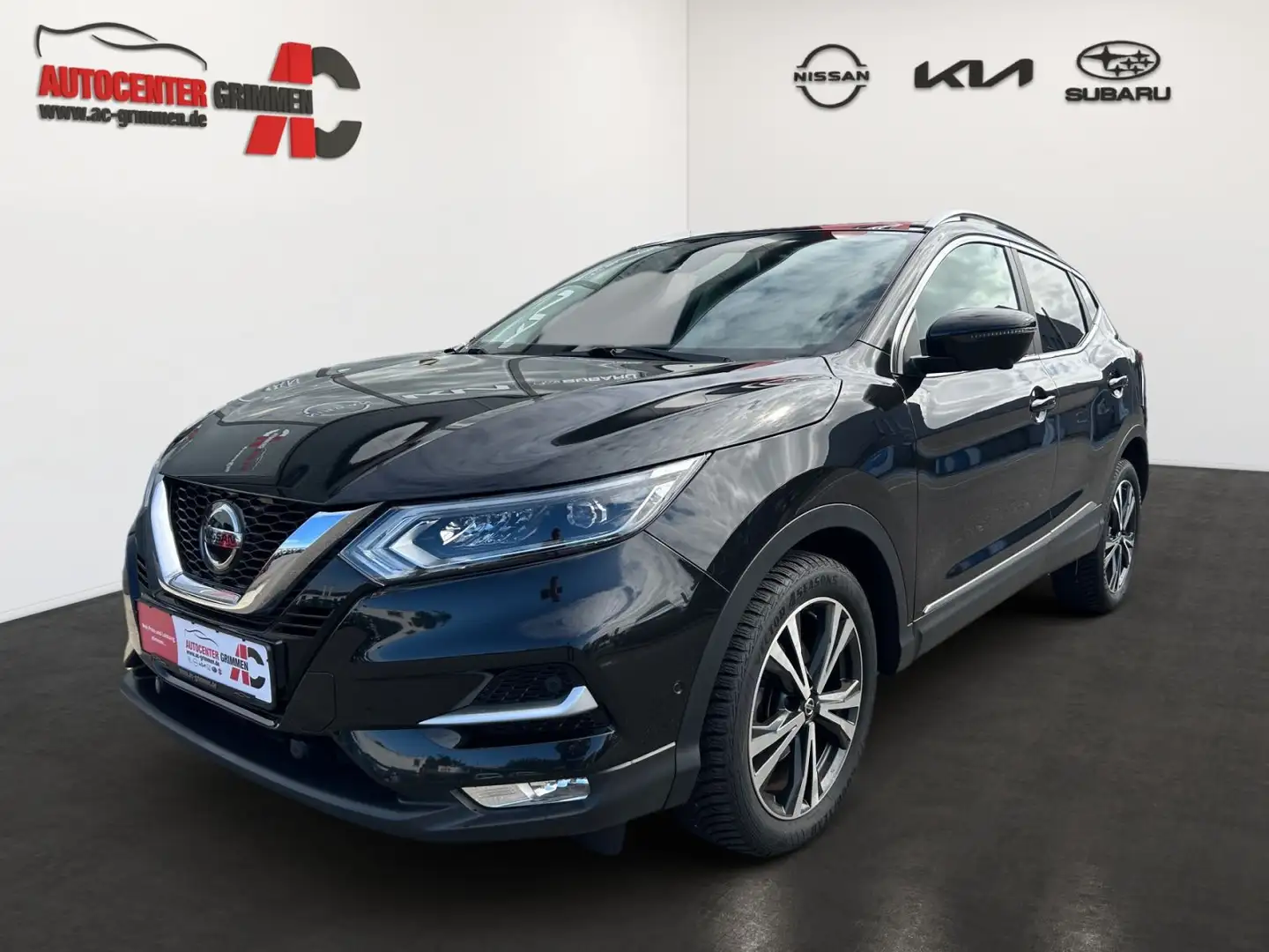 Nissan Qashqai 1.3 DIG-T 117 kW N-Connecta *NAVI*PGD*AH Schwarz - 1