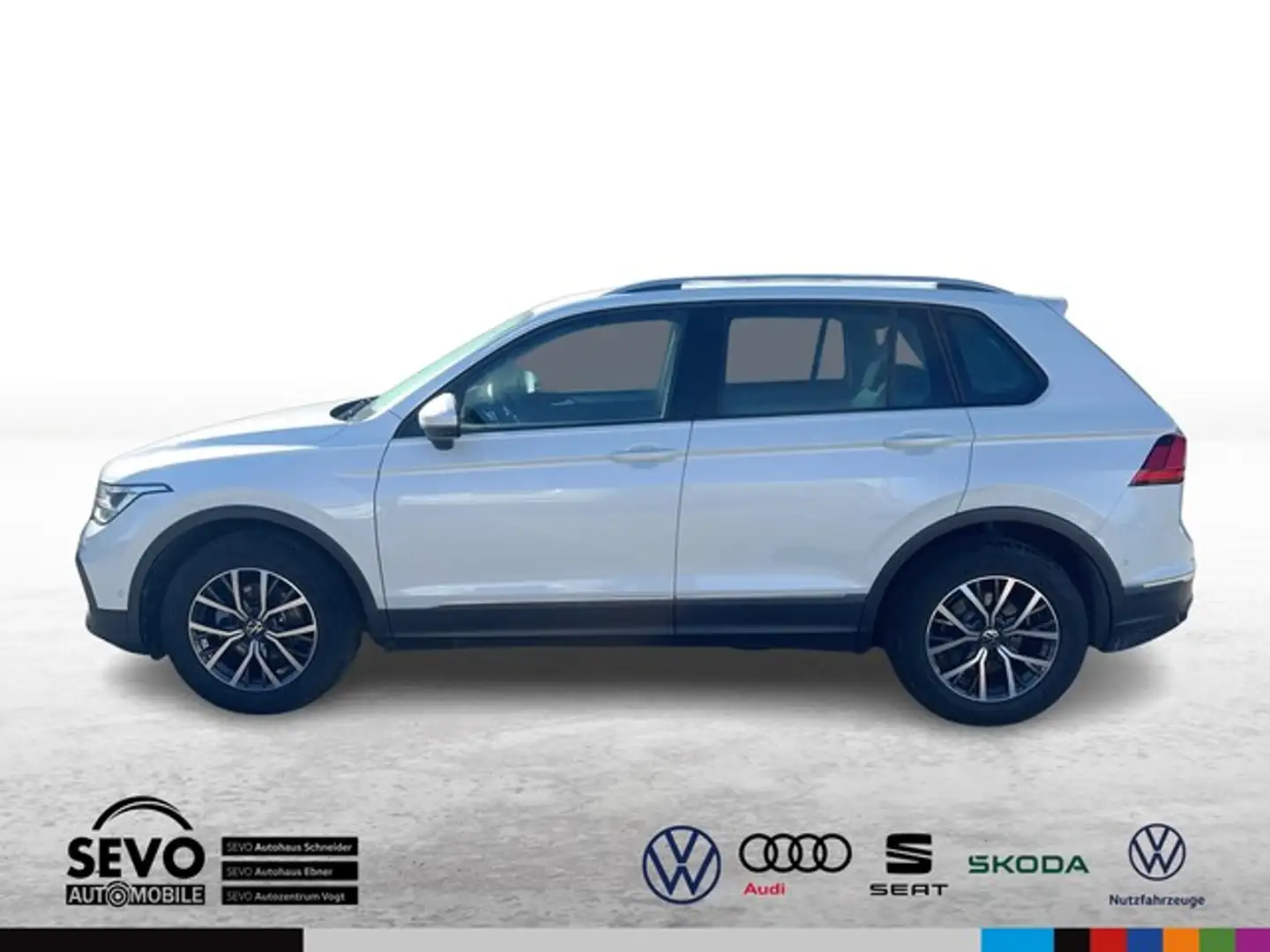 Volkswagen Tiguan 1.5 TSI DSG Life Blanc - 2