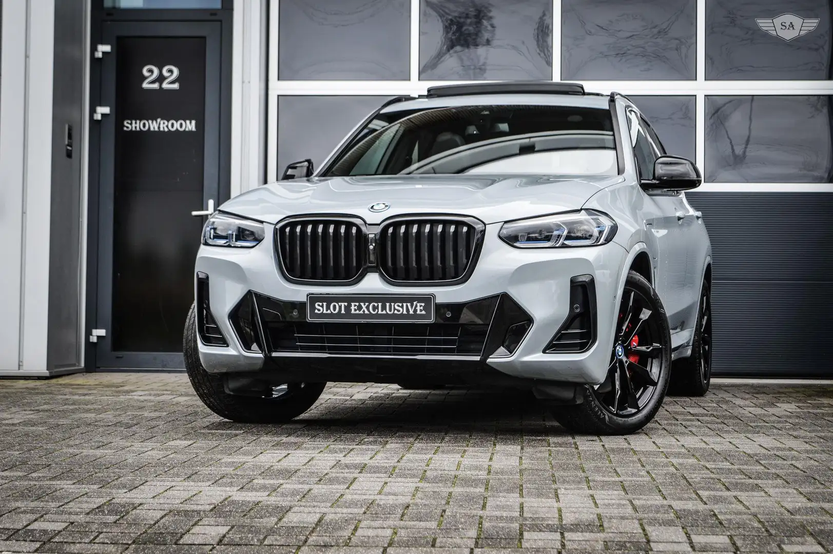 BMW X3 XDrive30e High Executive |PANO|LASER|M-PRO|TREKHAA Grijs - 1
