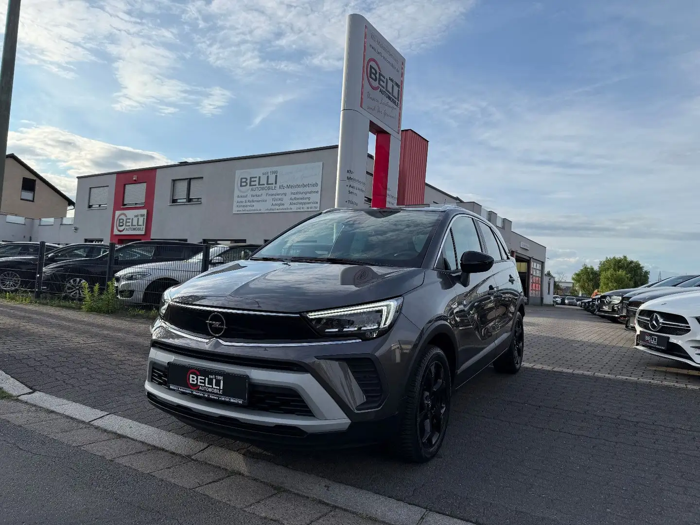 Opel Crossland X Crossland 1.2 Elegance 1. Hand Navi FINANZIERUNG Grau - 1