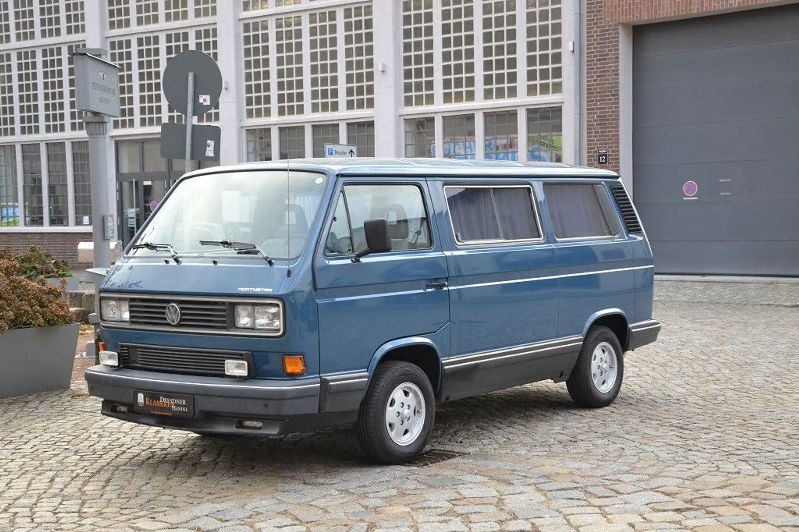 Volkswagen T3 Multivan 1. Lack, Scheckheftgepflegt Azul - 1