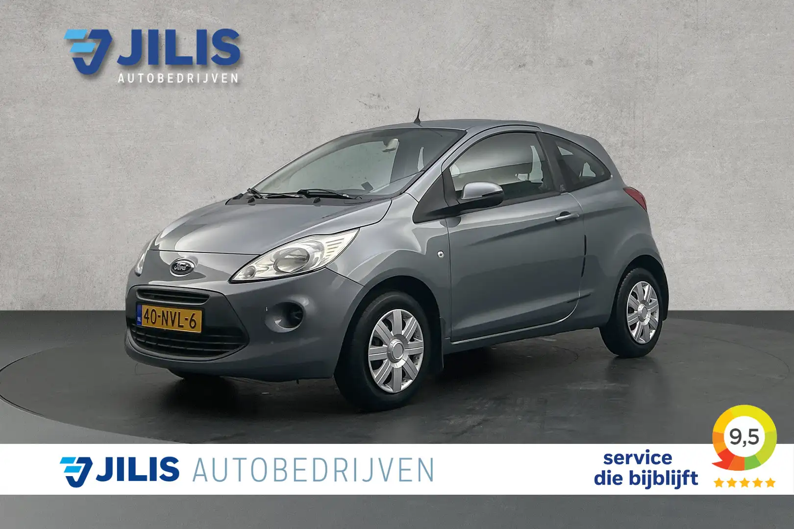 Ford Ka/Ka+ 1.2 Cool&Sound | 4-seizoensbanden | Airco | Elektr Gris - 1