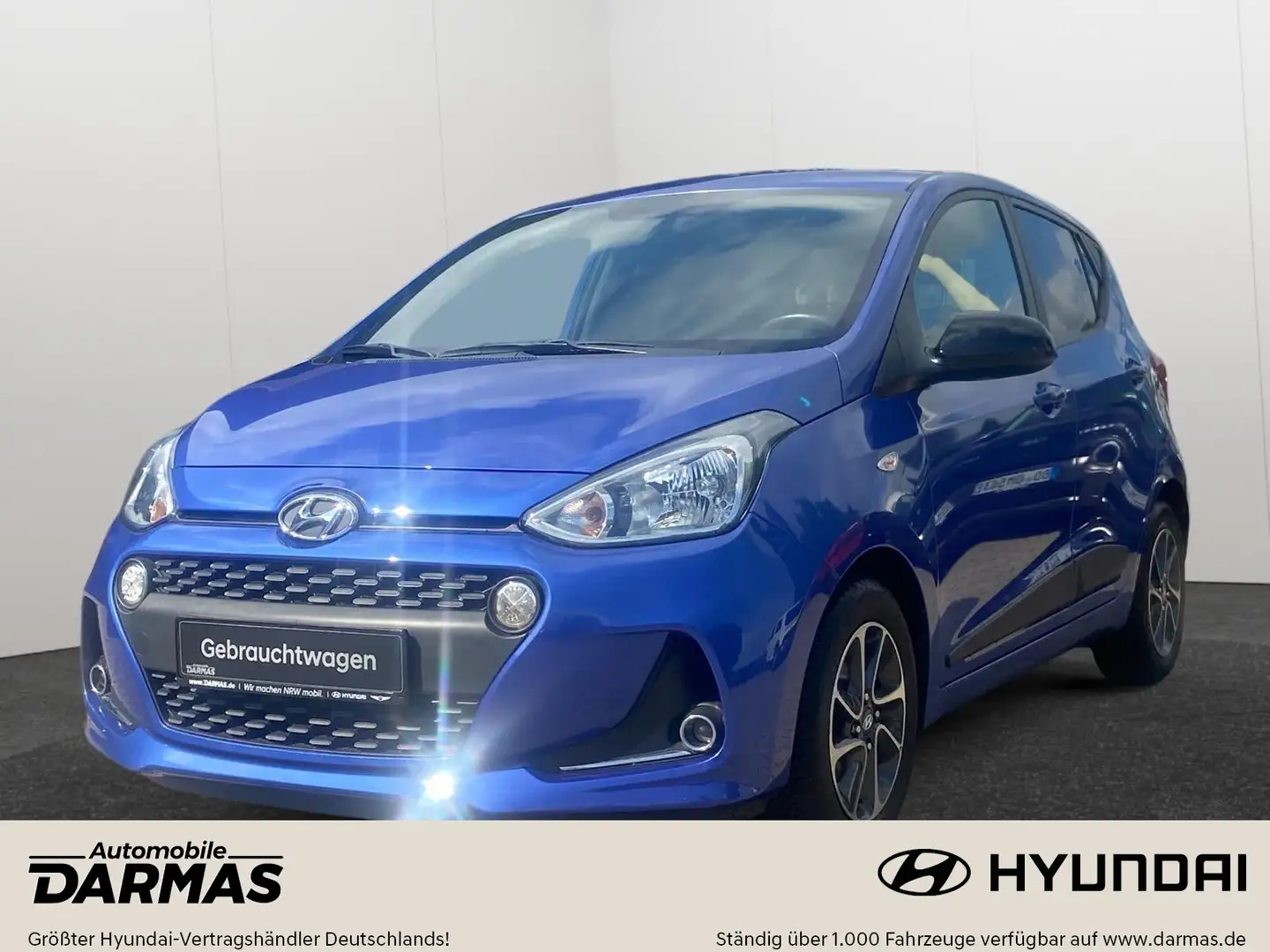Hyundai i10 i10 1.2 Passion Navi Carplay Sitzheizung Klima Blau - 1