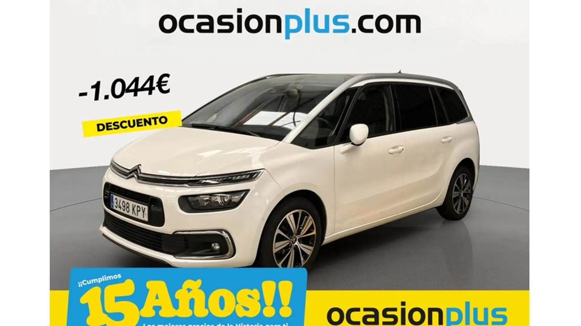 Citroen C4 Grand Spacetourer 1.2 PureTech S&S Shine 130 Blanc - 1