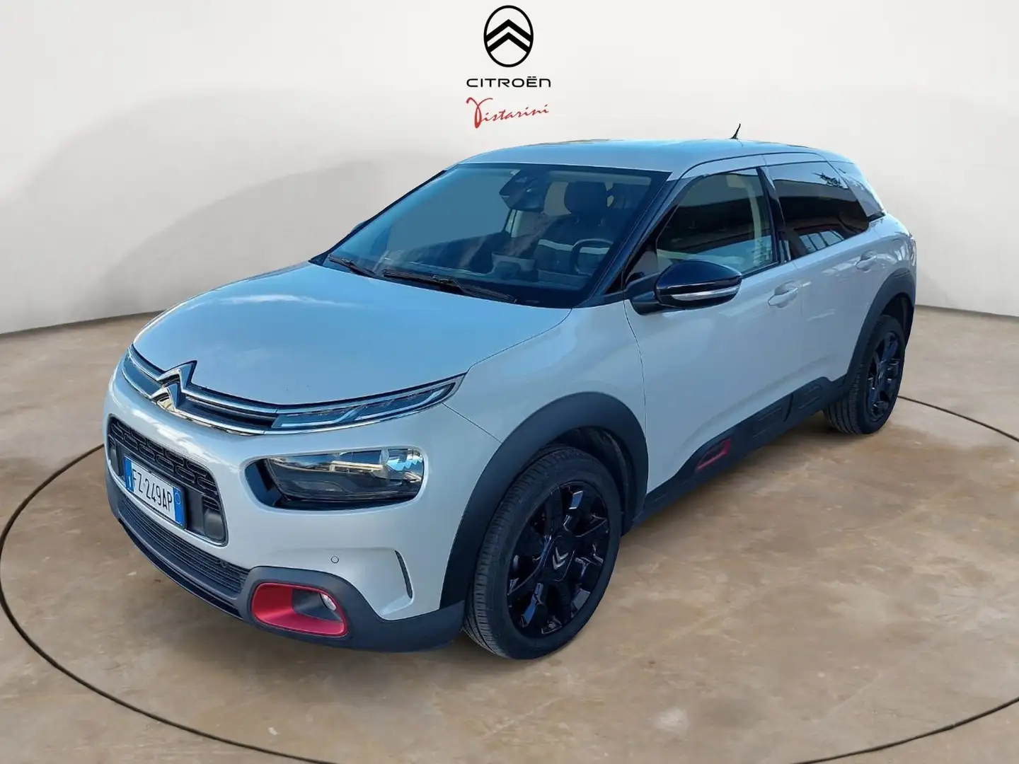 Citroen C4 Cactus 1.5 B-HDi 102cv E6D Autocarro 4 posti / IVA esclu Blanc - 1