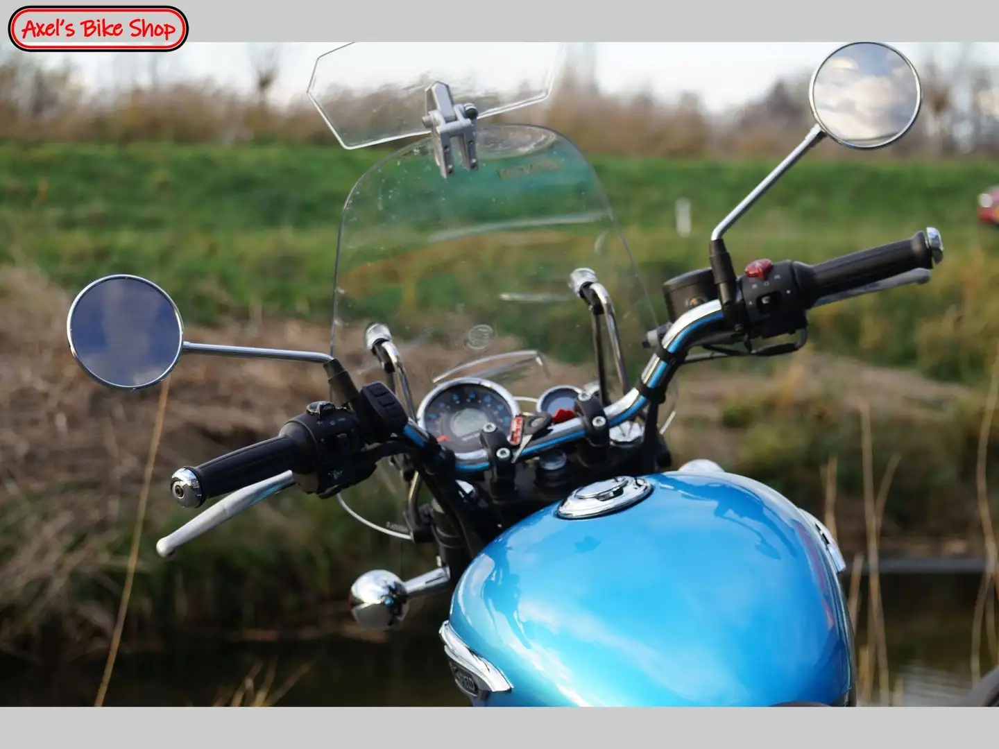 Royal Enfield Meteor 350 Blauw - 2