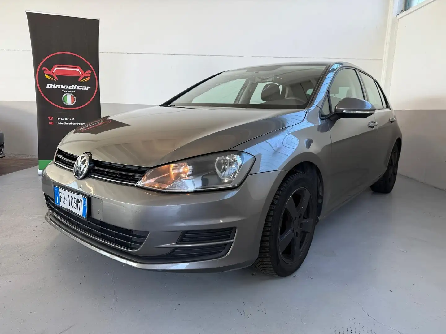 Volkswagen Golf Golf VII 2013 5p 1.6 tdi Highline Grau - 1