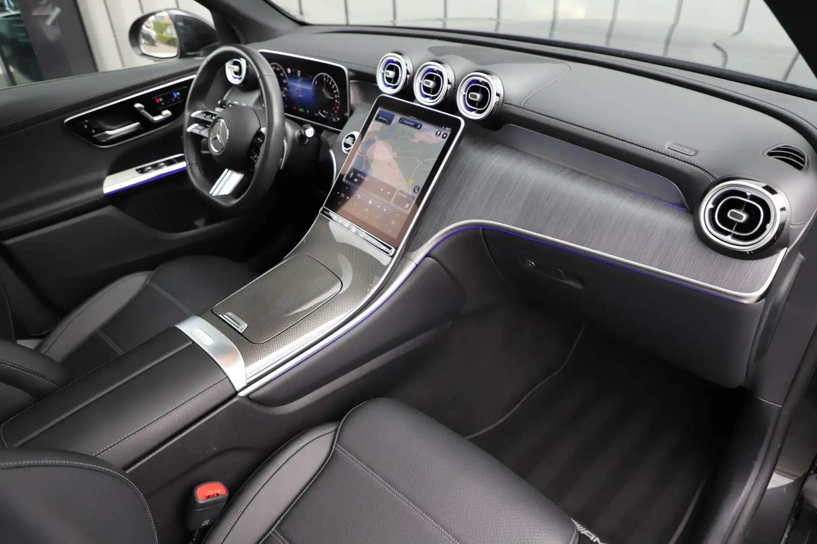 Mercedes-Benz GLC 400 400e AMG 4-Matic | 381PK | Massage | Keyles-go | P Gris - 2