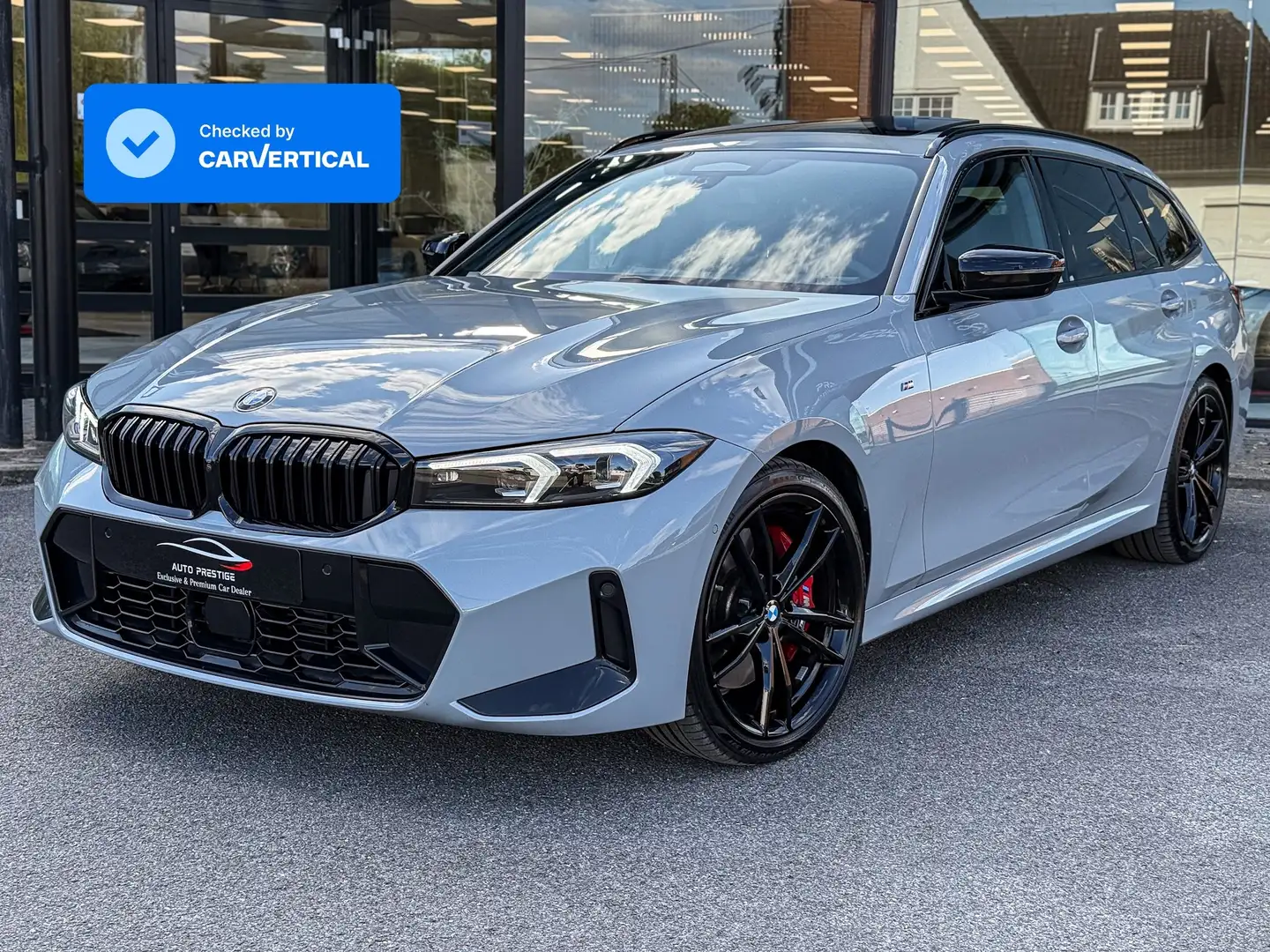 BMW 318 iAS Touring MSport Pro Black Edition FULL OPTIONS* Gris - 1