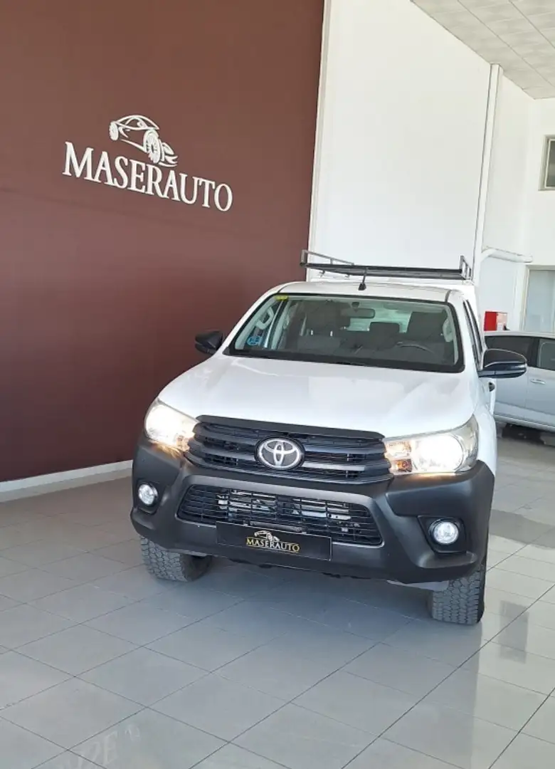 Toyota Hilux Cabina Doble GX Blanco - 1