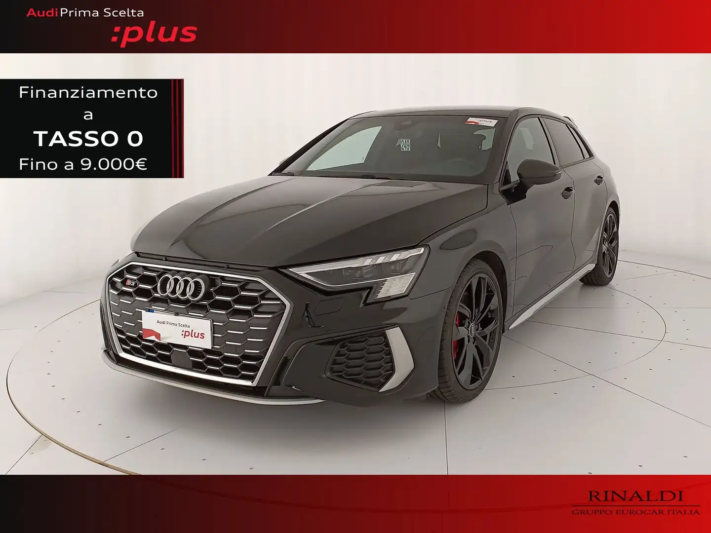 Audi S3 sportback 2.0 tfsi quattro s-tronic Nero - 1