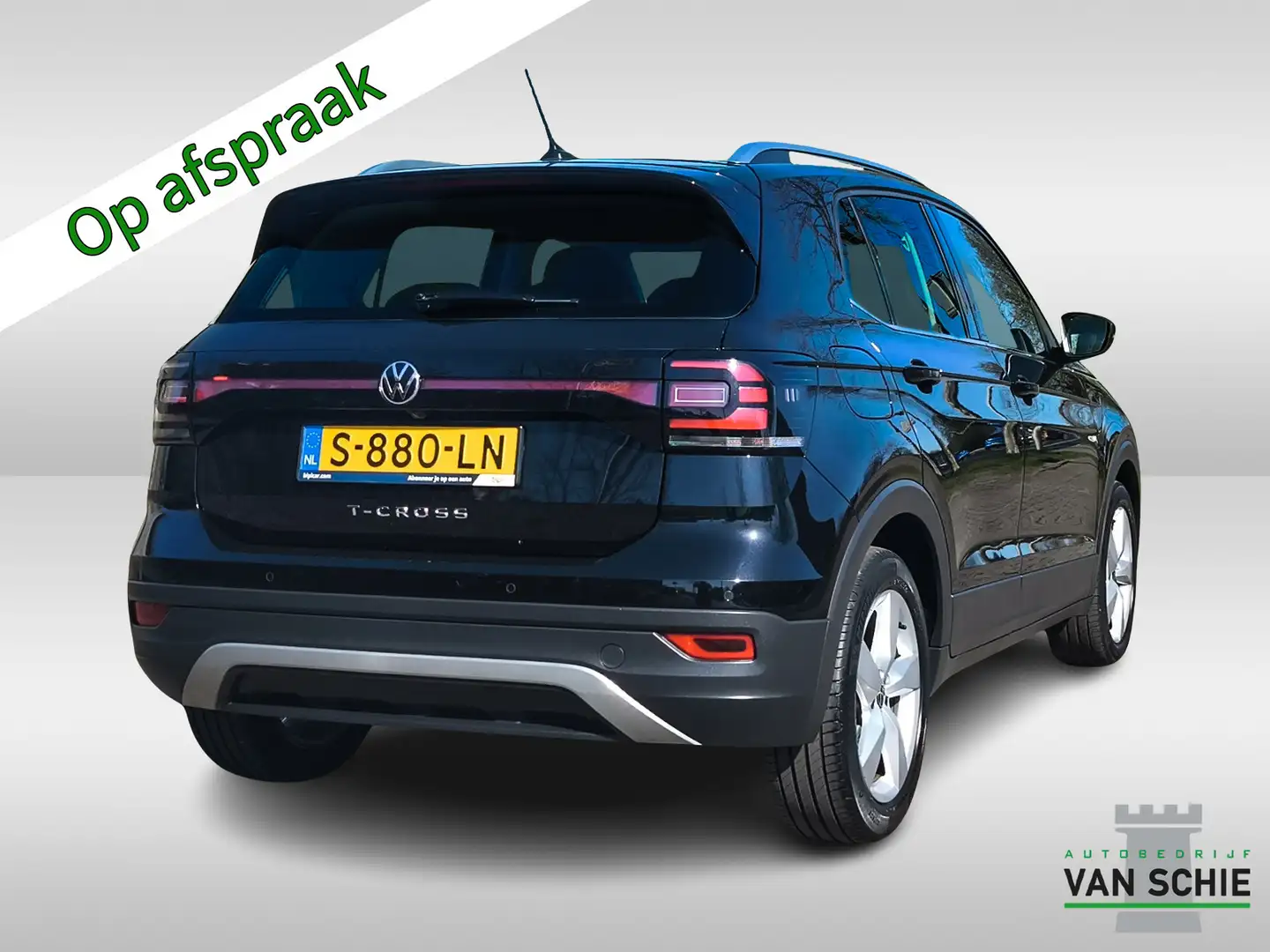 Volkswagen T-Cross 1.0 TSI Style (111 PK) 1e-Eig. & Dealer-Onderh. BO Schwarz - 2