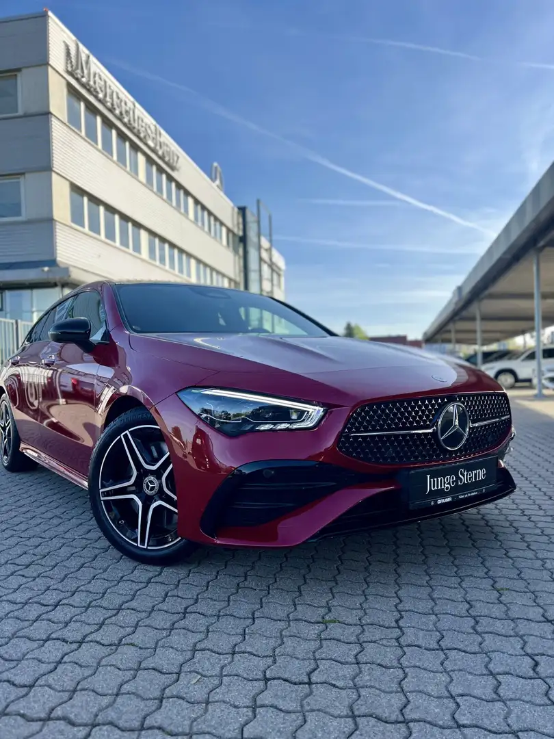 Mercedes-Benz CLA 200 CLA 200 SB AMG+Night+Pano+Multibeam+Keyless+DAB+ Rot - 2
