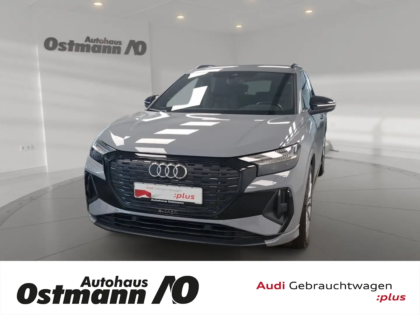 Audi Q4 e-tron 50 quattro S-Line AHK HUD RFK Sonos Grau - 1