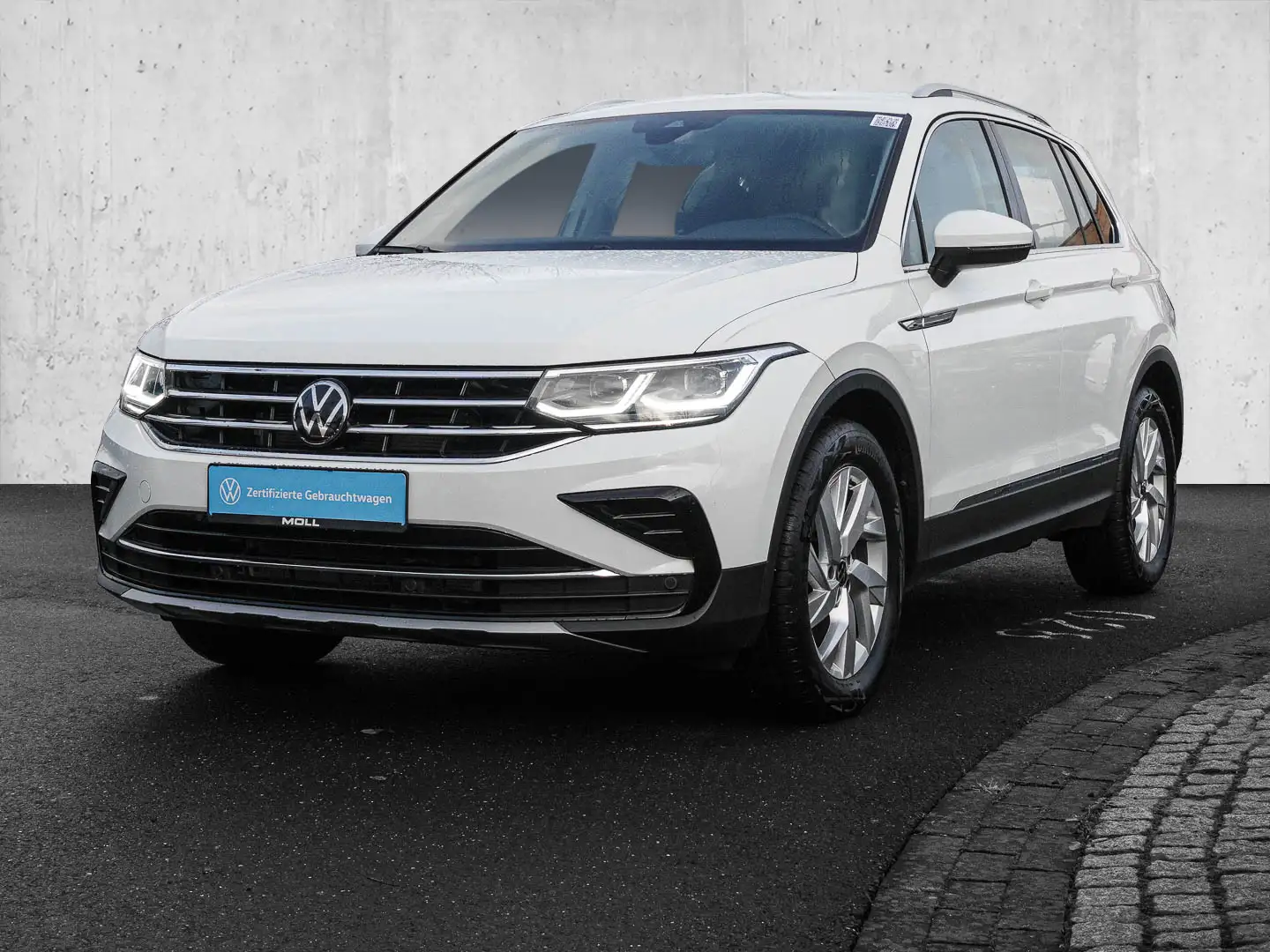 Volkswagen Tiguan 2.0 TDI DSG Elegance NAVI LED LM 4xSHZ Weiß - 2